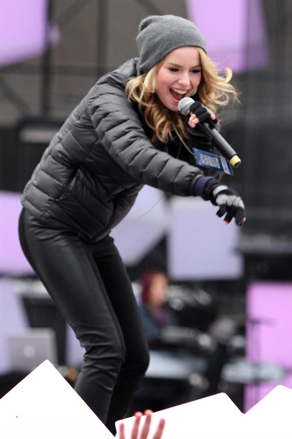 Bridgit Mendler soundcheck at CityTV in Toronto 12/31/12 