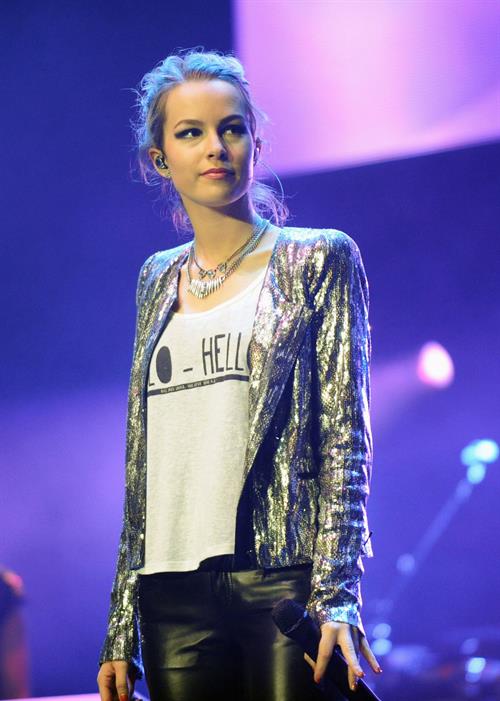 Bridgit Mendler Power 96.1's 2012 Jingle Ball at the Philips Arena in Atlanta 12/12/12 