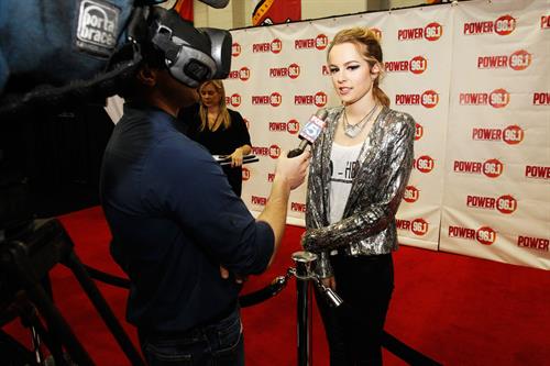 Bridgit Mendler Power 96.1's 2012 Jingle Ball at the Philips Arena in Atlanta 12/12/12 