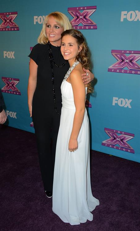 Britney Spears FOX's The Factor Season Finale Night 1 in LA 12/19/12 