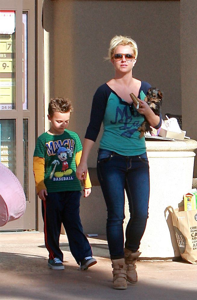 Britney Spears Heads to an appointment in Calabasas, California (November 17, 2012) 
