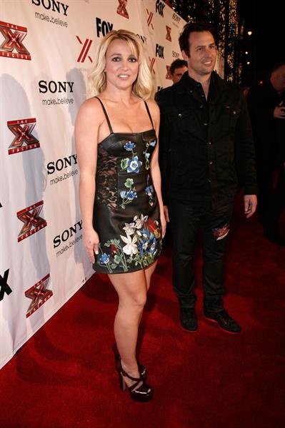 Britney Spears Factor viewing party in West Hollywood 12/6/12 