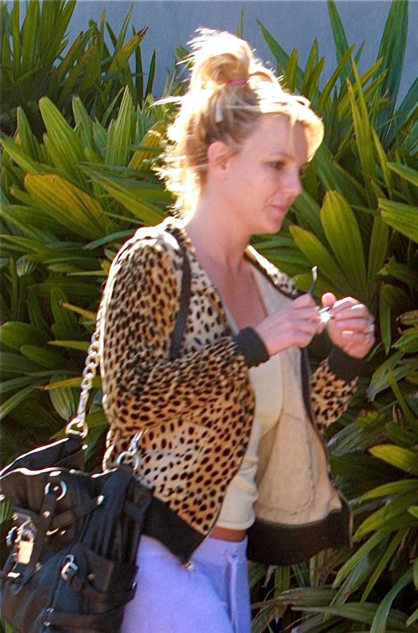 Britney Spears Leaving dance workout-studio in Santa Monica (November 13, 2012) 