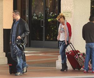 Britney Spears at a fast food restaurant in Calabasas 11/10/12 