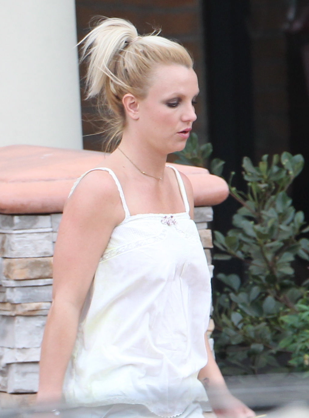 Britney Spears visits a Halloween store in Calabasas 10/7/12 