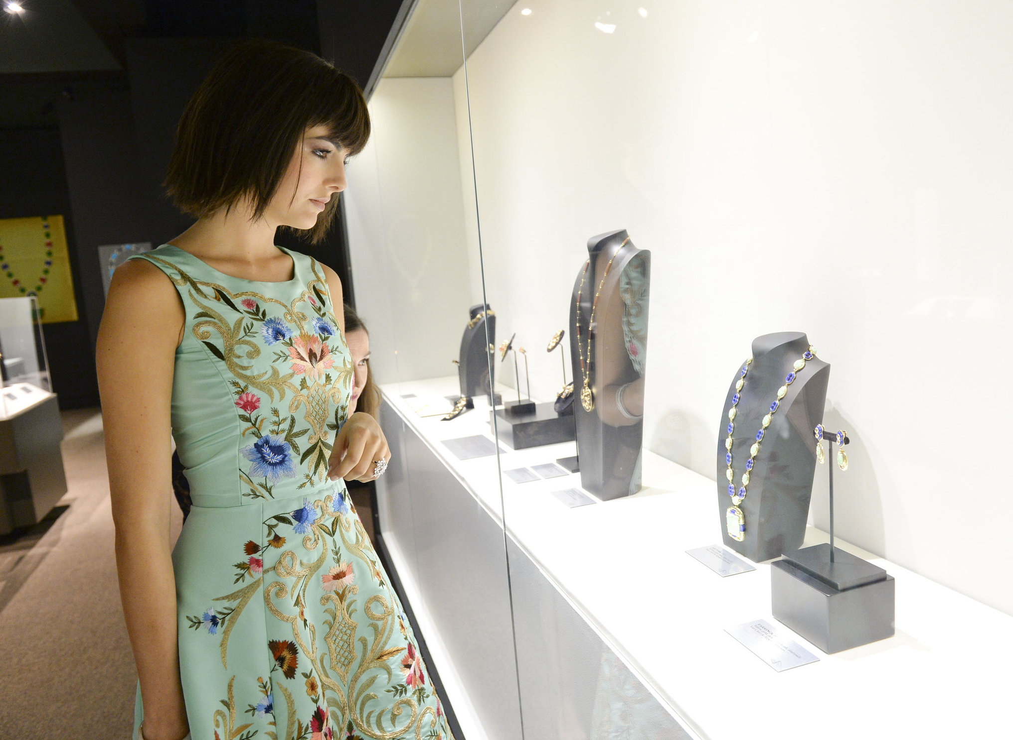 Camilla Belle A Quest for Beauty ehibit in Santa Ana,October 26, 2013 