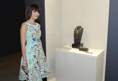 Camilla Belle A Quest for Beauty ehibit in Santa Ana,October 26, 2013 