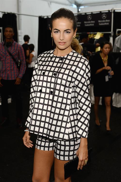 Camilla Belle - Michael Kors Spring 2013 Fashion Show in New York - September 12, 2012