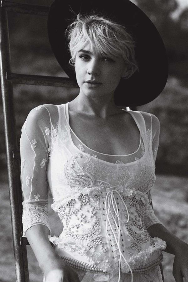 Carey Mulligan - Peter Lindbergh Photoshoot For Vogue 