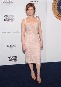 Carla Gugino  White House Down  New York Premiere on June 25, 2013 