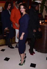 Carla Gugino The Cinema Society with Dior & Vanity Fair Screening of 'Rust and Bone' in New York - Nov 8, 2012