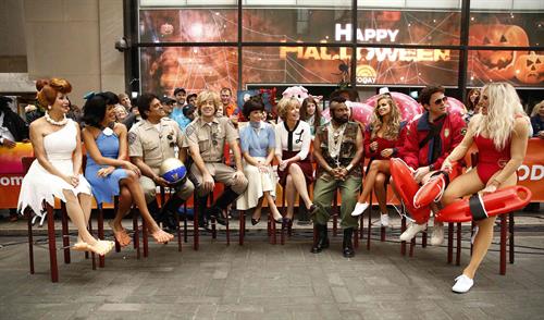 Carmen Electra NBC’s Today Show Halloween appearance in New York City, October 31, 2013 