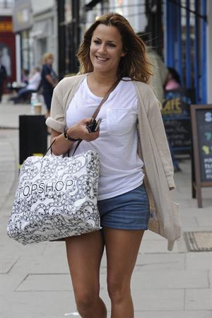 Caroline Flack Primrose Hill London 7th Apr 2011 