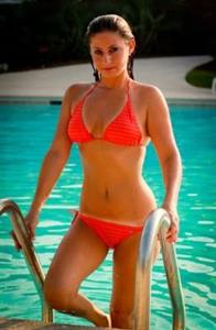 Anonymous in a bikini