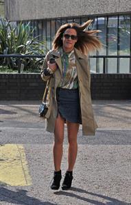 Caroline Flack London Studios on March 21, 2012