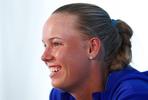 Caroline Wozniacki Press conference after her first-round at the Apia International Sydney 2013 January 6, 2013 