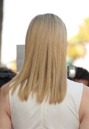 Cate Blanchett attends the Premiere of 'Blue Jasmine' at the AMPAS Samuel Goldwyn Theater July 24, 2013 