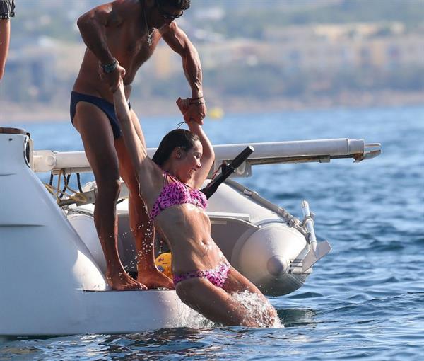 Myleene Klass in a bikini