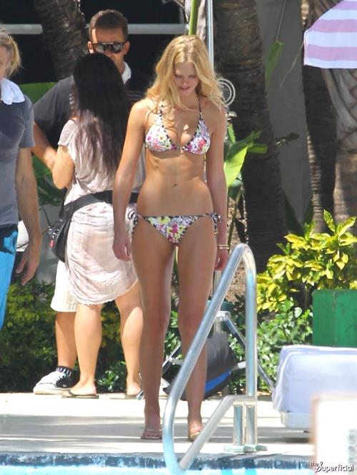 Erin Heatherton in a bikini
