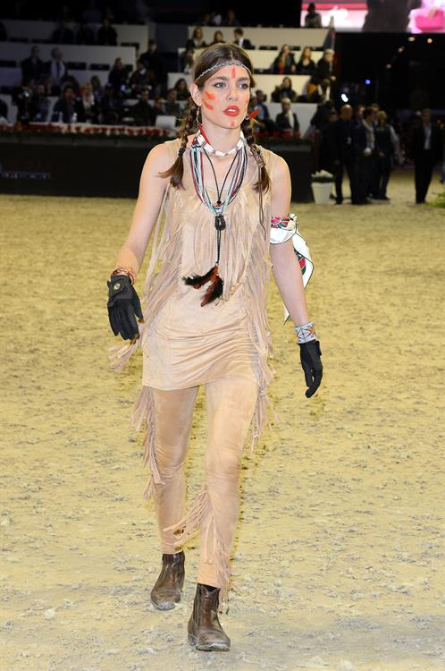 Charlotte Casiraghi Gucci Paris Masters 2012 - Day 2 (Dec 1, 2012) 