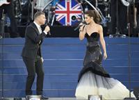 Cheryl Tweedy Cole - Performing at Queen Diamond Jubilee Concert in London, June 4, 2012