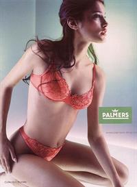 Korina Longin in lingerie