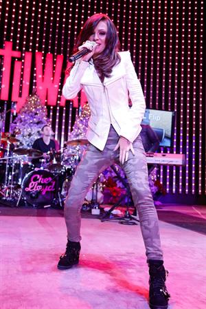 Cher Lloyd Towers Black Friday Concert in Universal City 11/23/12 