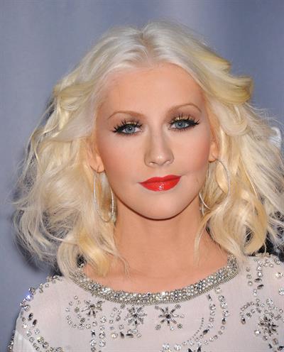 Christina Aguilera At the premiere of the Leve Shows at The Voice Season 5 on November 7, 2013