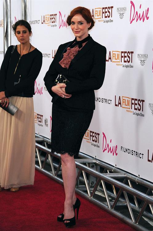 Christina Hendricks Drive Screening Los Angeles Film Festival on June 17, 2011