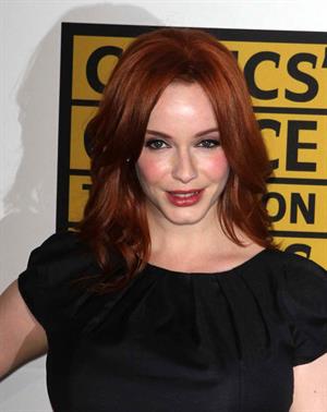 Christina Hendricks Critics Choice Television Awards luncheon at Beverly Hills Hotel on June 20, 2011 