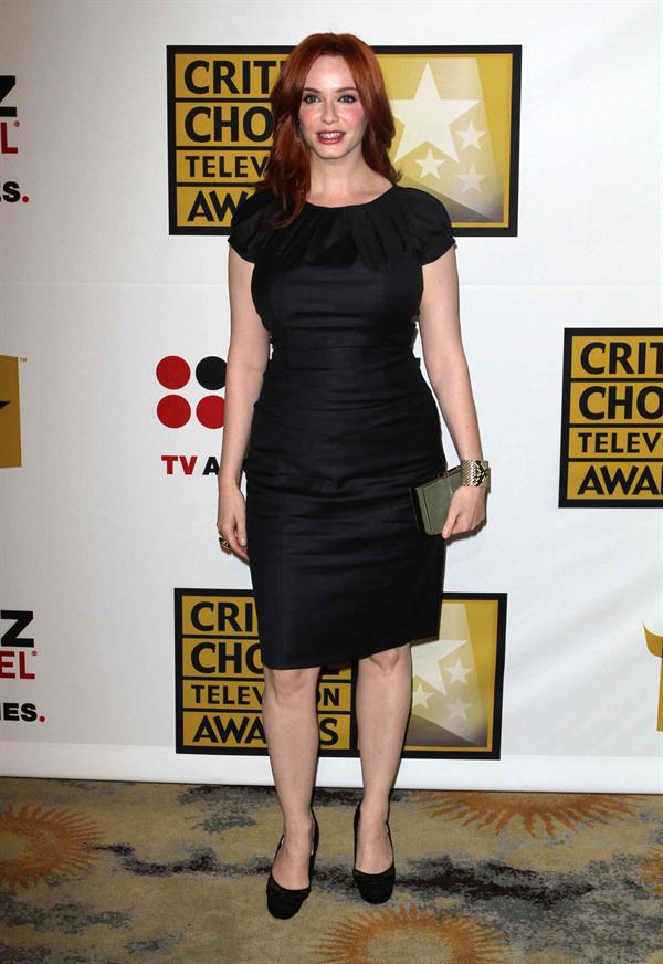 Christina Hendricks Critics Choice Television Awards luncheon at Beverly Hills Hotel on June 20, 2011 