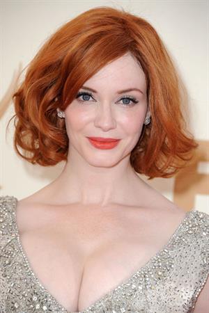 Christina Hendricks 63rd Primetime Emmy Awards on September 18, 2011
