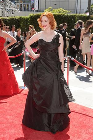Christina Hendricks 62nd Creative Emmy Awards in Los Angeles on August 21, 2010 