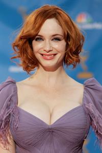 Christina Hendricks at the 62nd Annual Primetime Emmy Awards on August 29, 2010 