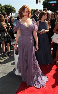 Christina Hendricks at the 62nd Annual Primetime Emmy Awards on August 29, 2010 
