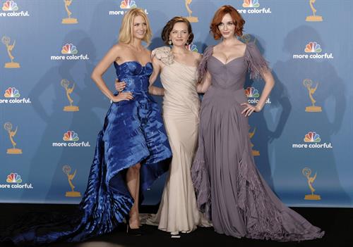 Christina Hendricks at the 62nd Annual Primetime Emmy Awards on August 29, 2010 