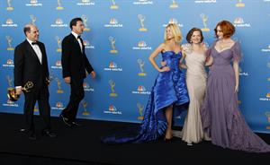 Christina Hendricks at the 62nd Annual Primetime Emmy Awards on August 29, 2010 