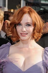 Christina Hendricks at the 62nd Annual Primetime Emmy Awards on August 29, 2010 