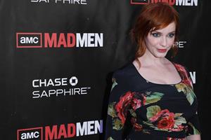 Christina Hendricks Mad Men Season 4 Finale screening at the 21 Club on October 17, 2010 