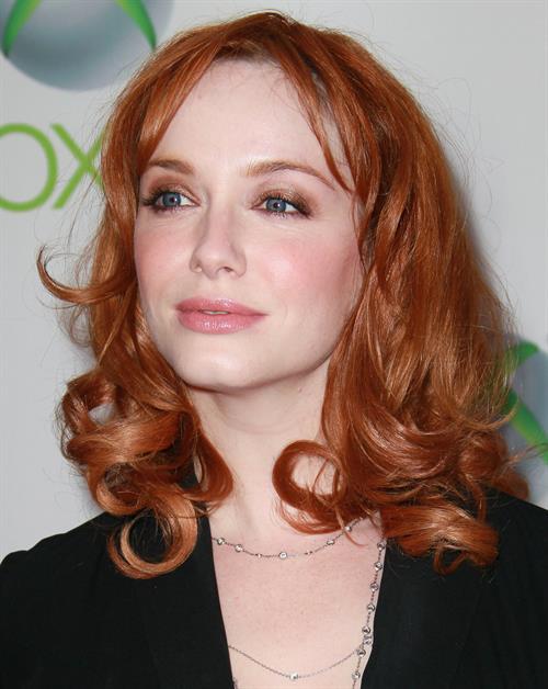 Christina Hendricks premiere of Xbox 360's Project Natal on June 13, 2010 