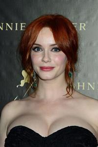 Christina Hendricks Johnnie Walker Father's Day gifting event in New York City on June 9, 2011