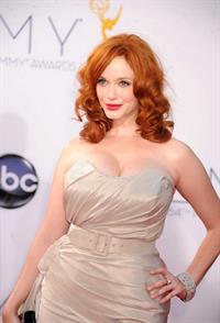 Christina Hendricks - 64th Primetime Emmys Nokia Theatre LA Sept 23 2012