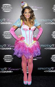Christina Milian - HPNOTIQ Halloween Launch 10/26/12