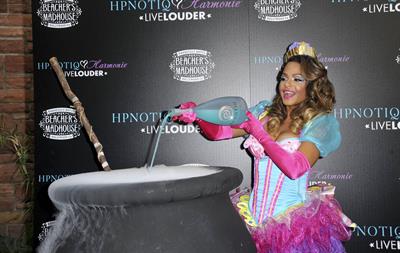 Christina Milian - HPNOTIQ Halloween Launch 10/26/12