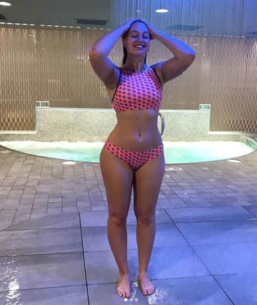 Iska Lawrence in a bikini