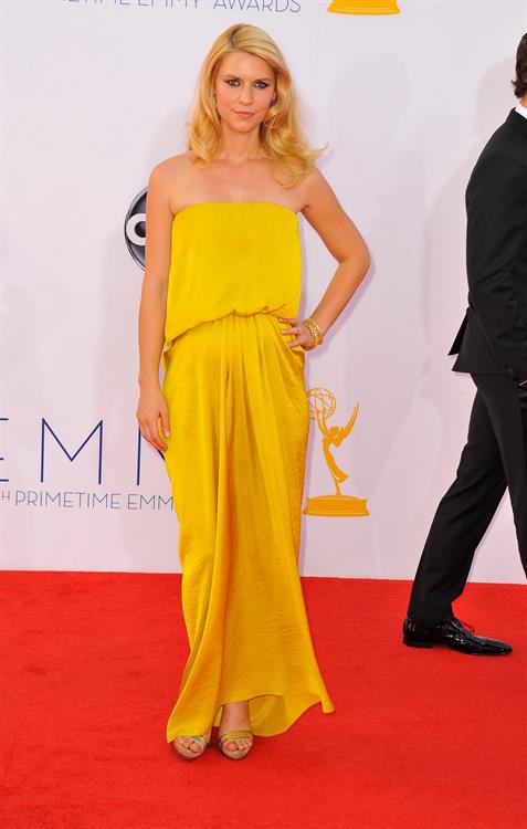 Claire Danes - 64th Primetime Emmys Nokia Theatre LA Sept 23, 2012