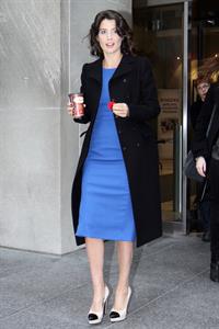 Cobie Smulders “Breakfast Television” studios in Toronto, November 8, 2013 