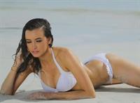 Sarah Stephens in a bikini