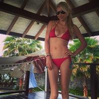 Anna Kournikova in a bikini