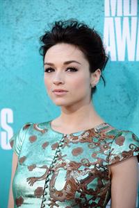 Crystal Reed - 2012 MTV Movie Awards (Arrival) in Universal City (June 3, 2012)